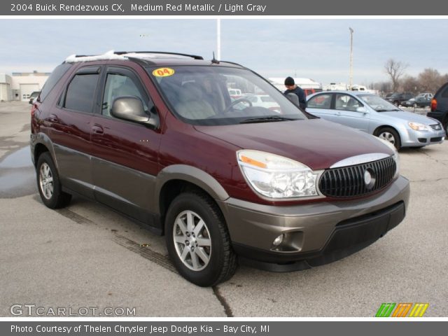 2004 Buick Rendezvous CX in Medium Red Metallic