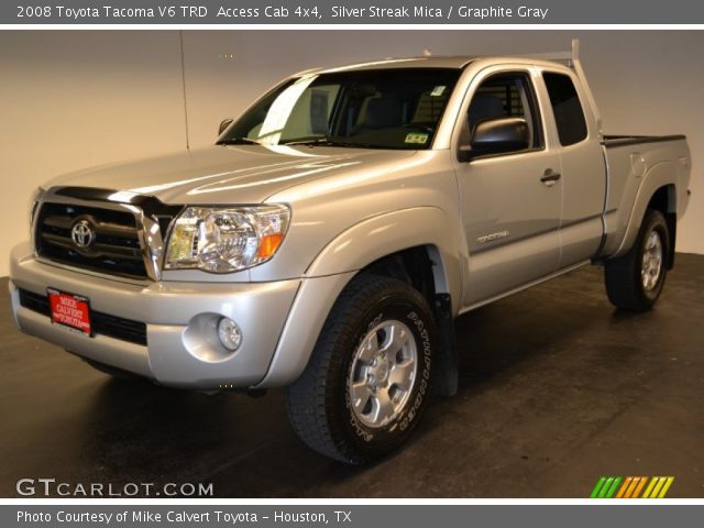 2008 Toyota Tacoma V6 TRD  Access Cab 4x4 in Silver Streak Mica