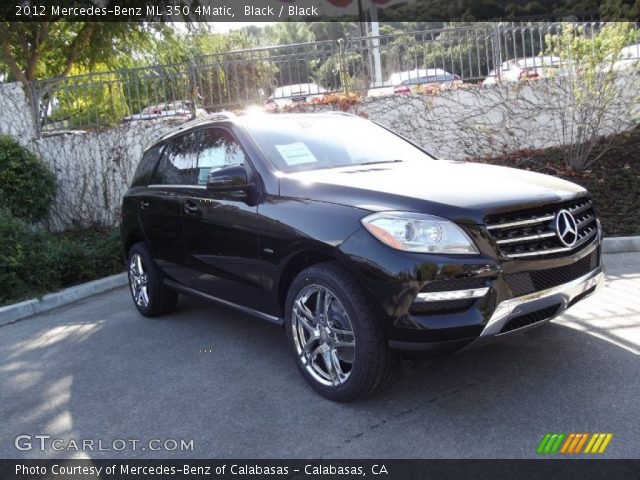 2012 Mercedes-Benz ML 350 4Matic in Black