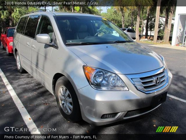 2008 Honda Odyssey EX-L in Silver Pearl Metallic