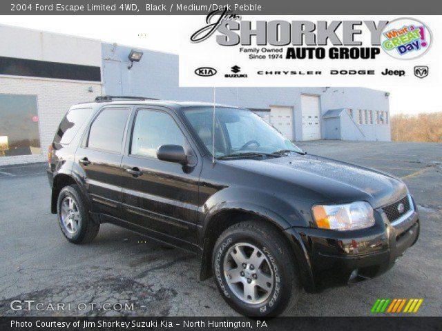 2004 Ford Escape Limited 4WD in Black
