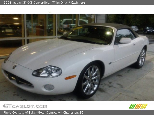 2001 Jaguar XK XK8 Convertible in White Onyx