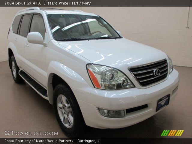2004 Lexus GX 470 in Blizzard White Pearl