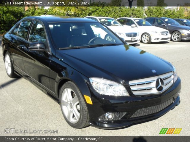 2010 Mercedes-Benz C 300 Sport in Black