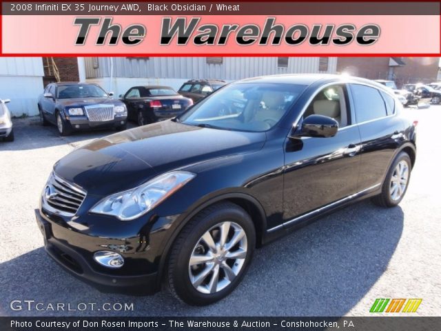 2008 Infiniti EX 35 Journey AWD in Black Obsidian