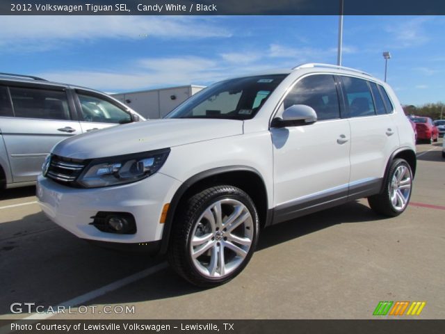 2012 Volkswagen Tiguan SEL in Candy White