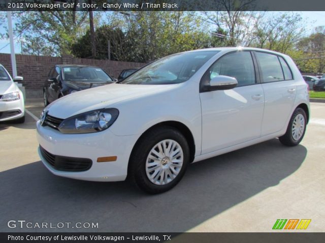 2012 Volkswagen Golf 4 Door in Candy White