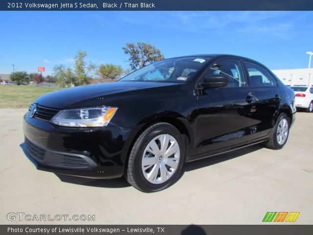 2012 Volkswagen Jetta S Sedan in Black