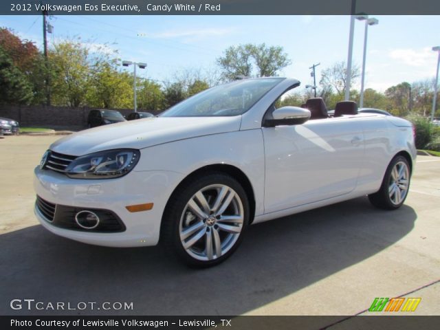 2012 Volkswagen Eos Executive in Candy White