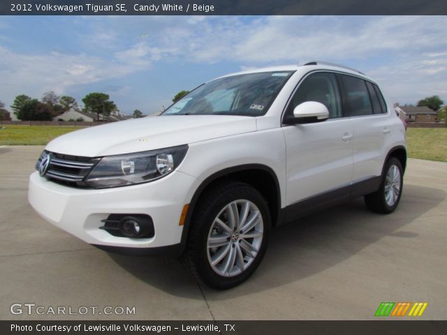 2012 Volkswagen Tiguan SE in Candy White