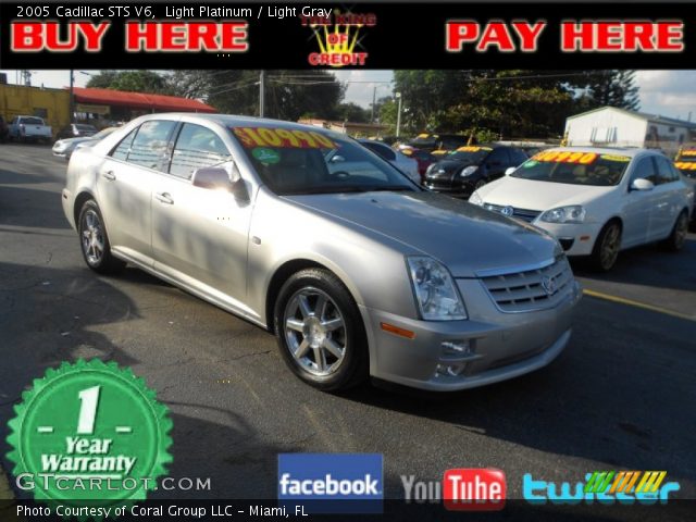 2005 Cadillac STS V6 in Light Platinum