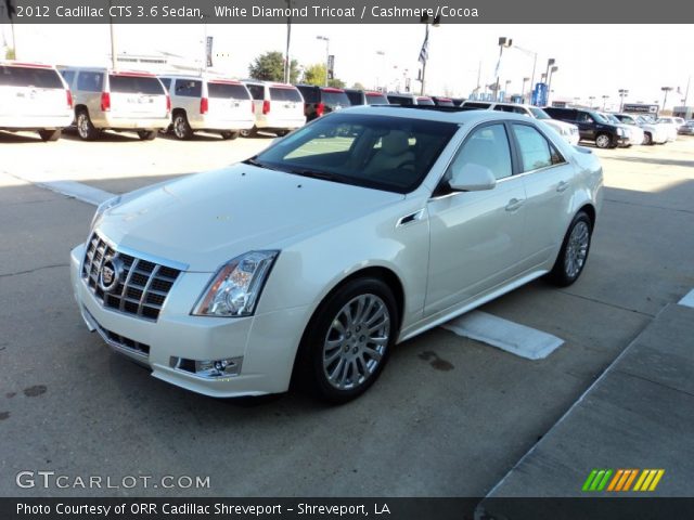 2012 Cadillac CTS 3.6 Sedan in White Diamond Tricoat