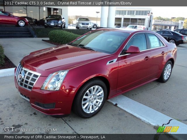 2012 Cadillac CTS 3.0 Sedan in Crystal Red Tintcoat