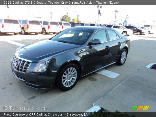2012 Cadillac CTS 3.0 Sedan in Thunder Gray ChromaFlair