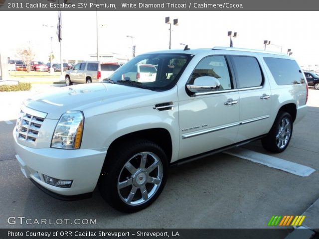 2011 Cadillac Escalade ESV Premium in White Diamond Tricoat