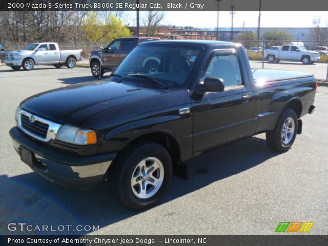 2000 Mazda B-Series Truck B3000 SE Regular Cab in Black