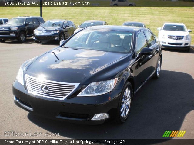 2008 Lexus LS 460 in Obsidian Black