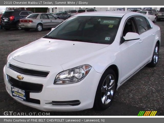 2010 Chevrolet Malibu LT Sedan in Summit White