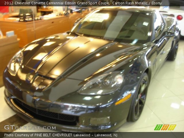 2012 Chevrolet Corvette Centennial Edition Grand Sport Coupe in Carbon Flash Metallic