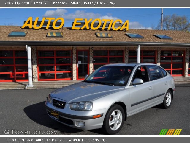 2002 Hyundai Elantra GT Hatchback in Silver Pewter