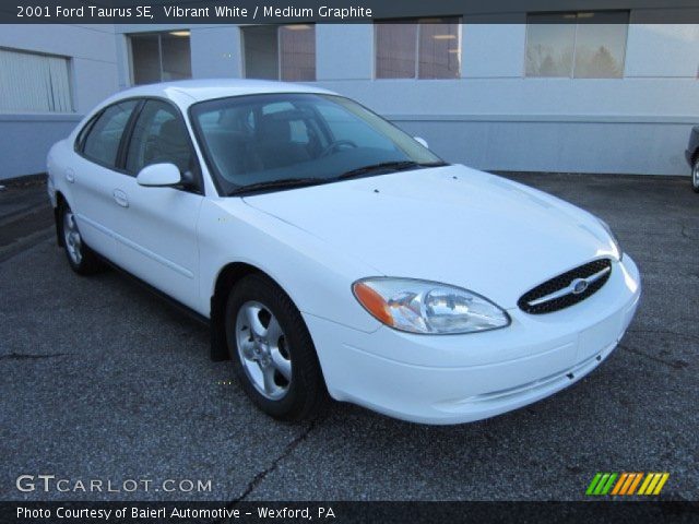 2001 Ford Taurus SE in Vibrant White