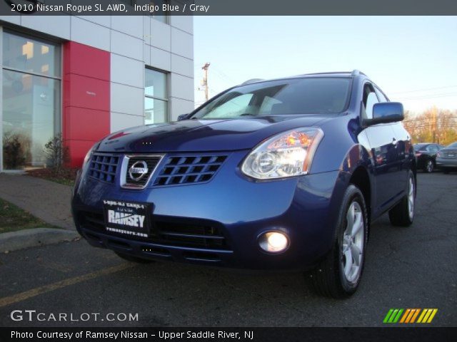 2010 Nissan Rogue SL AWD in Indigo Blue