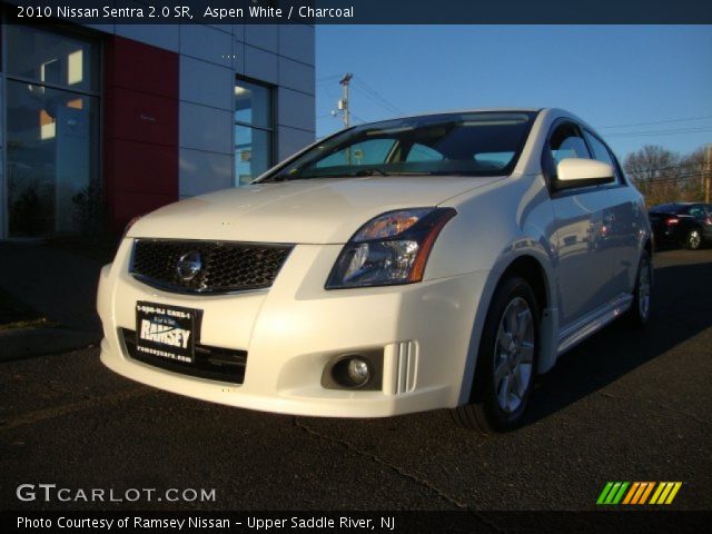 2010 Nissan Sentra 2.0 SR in Aspen White