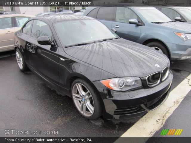 2010 BMW 1 Series 135i Coupe in Jet Black