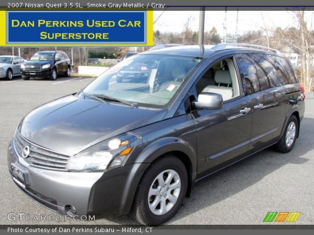 2007 Nissan Quest 3.5 SL in Smoke Gray Metallic