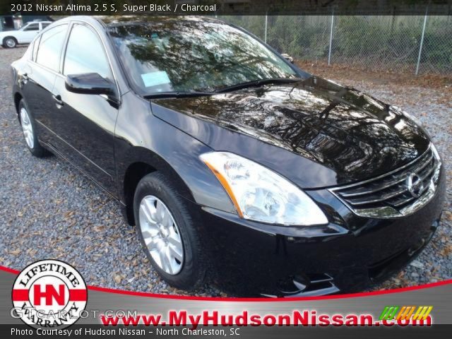 2012 Nissan Altima 2.5 S in Super Black