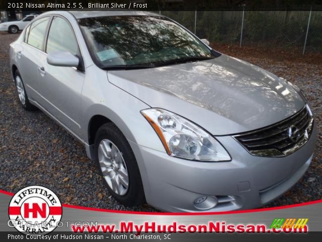 2012 Nissan Altima 2.5 S in Brilliant Silver