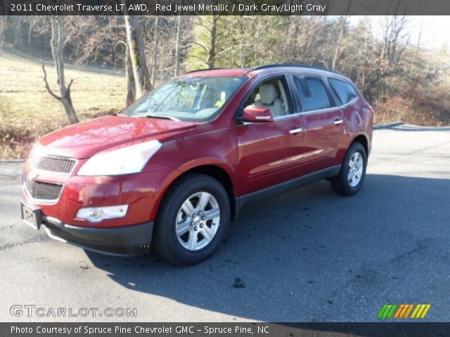 2011 Chevrolet Traverse LT AWD in Red Jewel Metallic