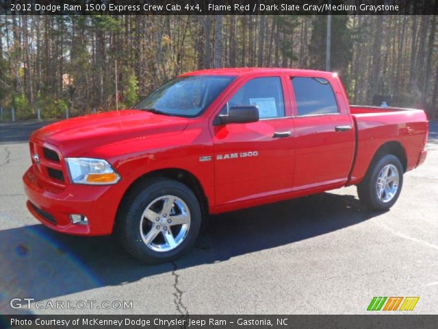 2012 Dodge Ram 1500 Express Crew Cab 4x4 in Flame Red