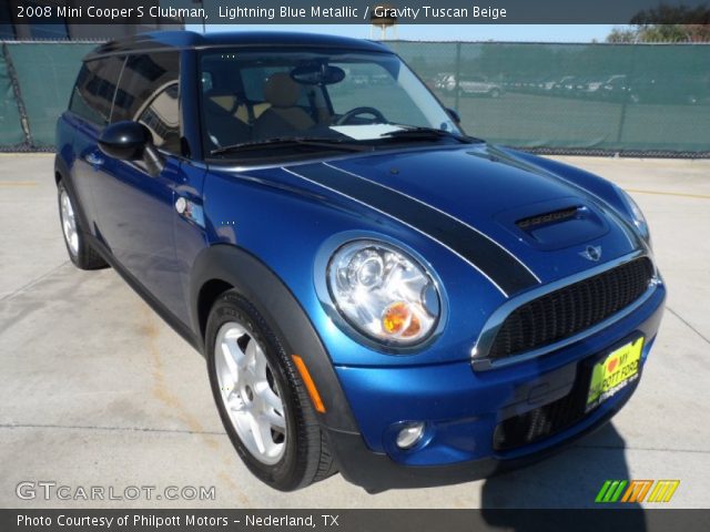 2008 Mini Cooper S Clubman in Lightning Blue Metallic