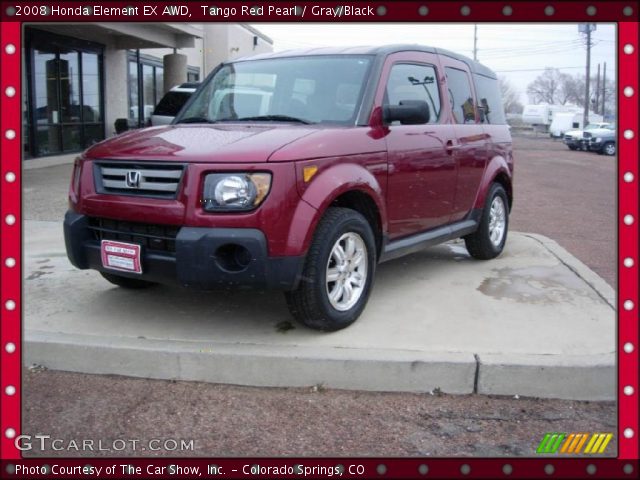 2008 Honda Element EX AWD in Tango Red Pearl