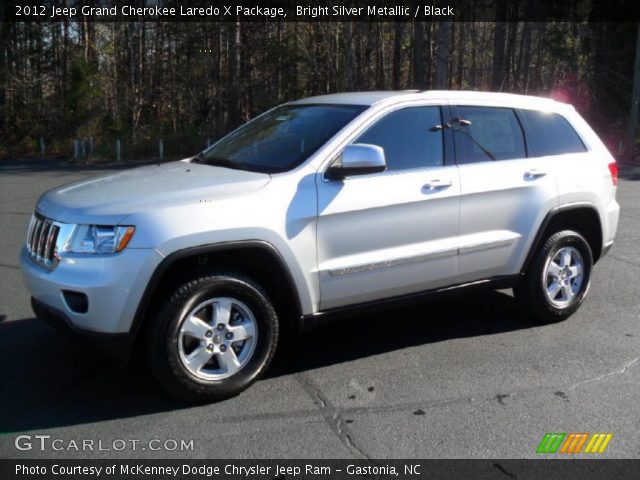 2012 Jeep Grand Cherokee Laredo X Package in Bright Silver Metallic