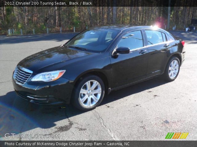 2012 Chrysler 200 Touring Sedan in Black