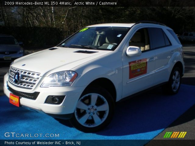 2009 Mercedes-Benz ML 350 4Matic in Arctic White