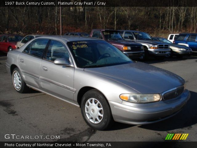 1997 Buick Century Custom in Platinum Gray Pearl