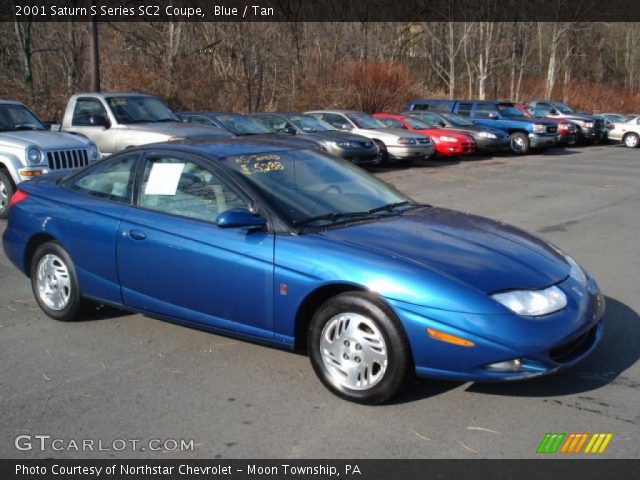 2001 Saturn S Series SC2 Coupe in Blue