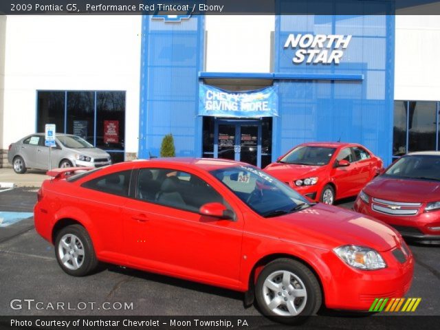 2009 Pontiac G5  in Performance Red Tintcoat