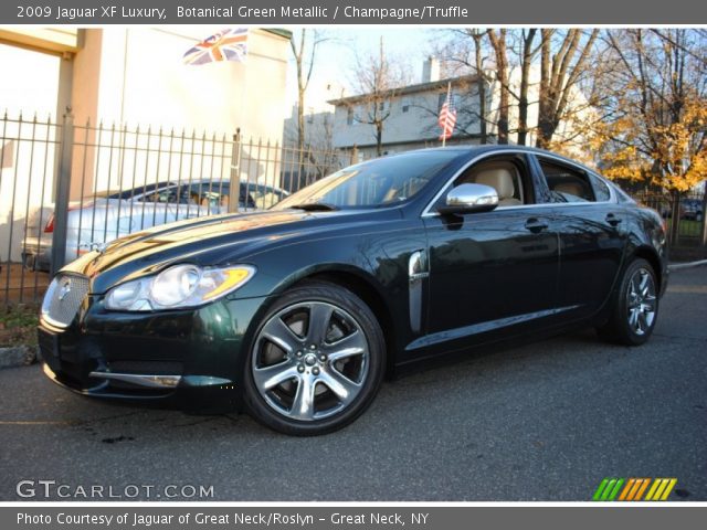 2009 Jaguar XF Luxury in Botanical Green Metallic