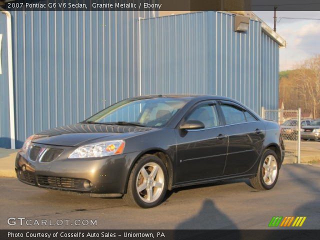 2007 Pontiac G6 V6 Sedan in Granite Metallic