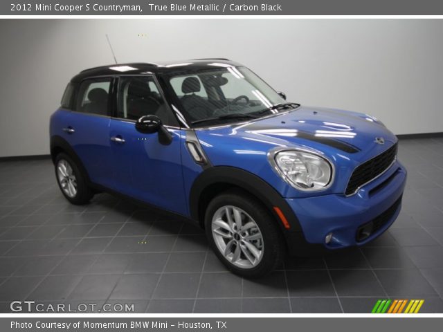 2012 Mini Cooper S Countryman in True Blue Metallic
