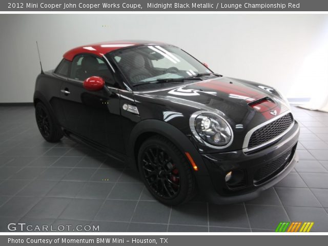 2012 Mini Cooper John Cooper Works Coupe in Midnight Black Metallic