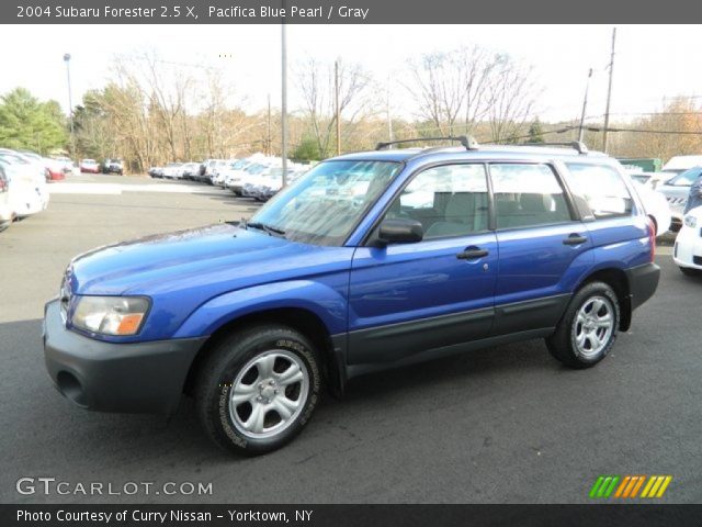 2004 Subaru Forester 2.5 X in Pacifica Blue Pearl