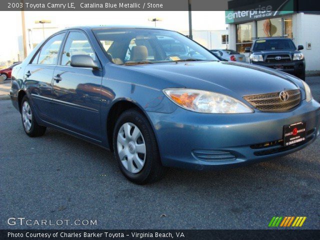 2003 Toyota Camry LE in Catalina Blue Metallic