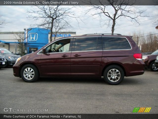 2009 Honda Odyssey EX in Dark Cherry Pearl