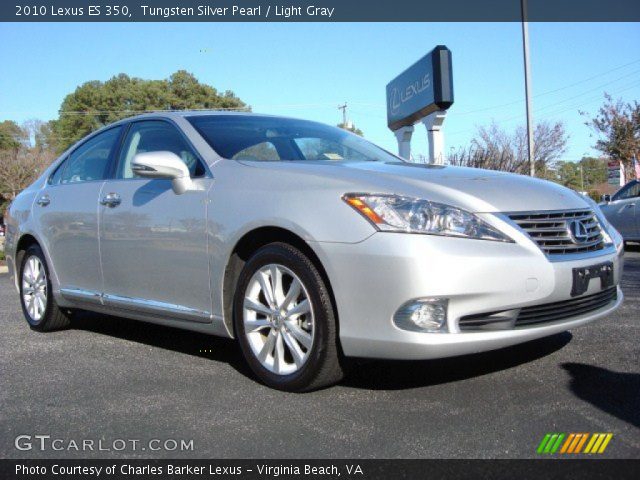 2010 Lexus ES 350 in Tungsten Silver Pearl