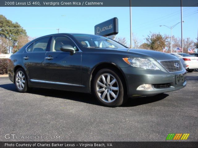 2008 Lexus LS 460 in Verdigris Green Mica